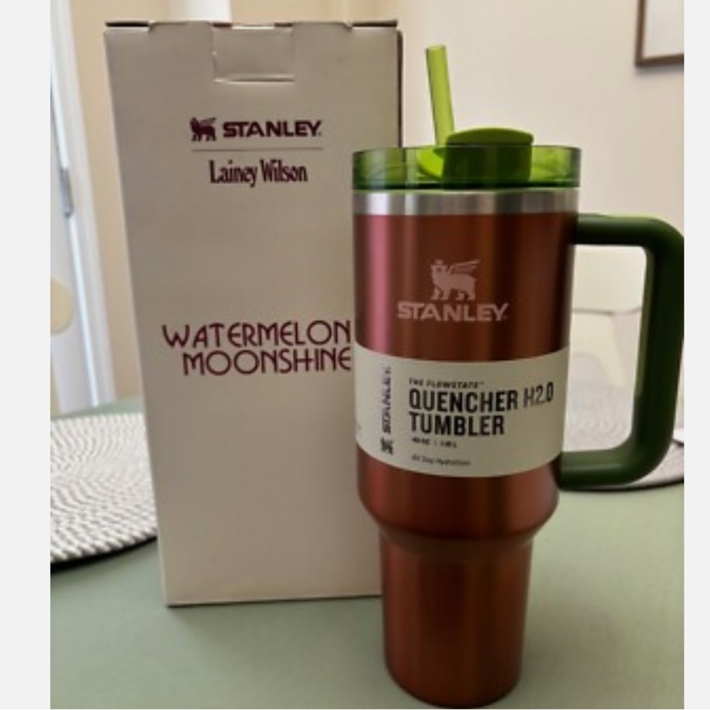 BRAND NEW IN BOX Watermelon moonshine Stanley 40oz.